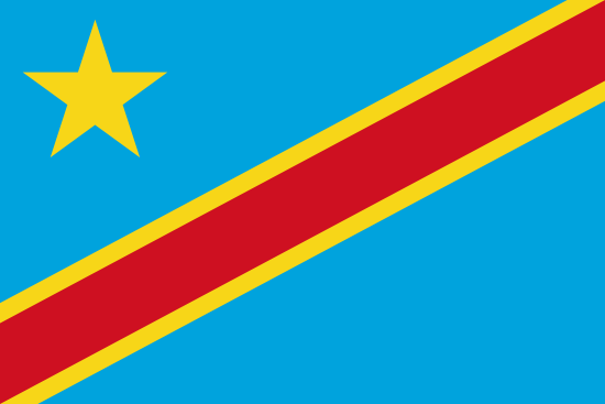 Democratic Republic of the Con flag